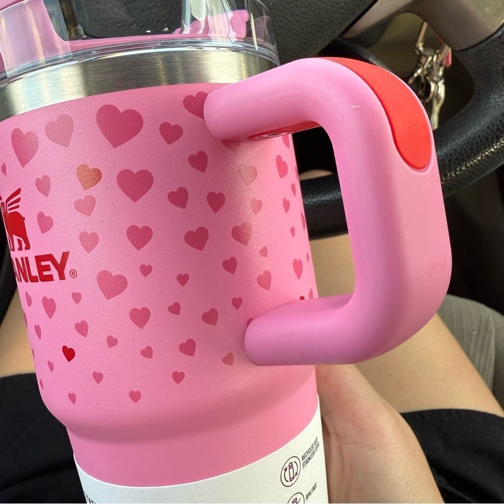 Stanley 20 oz Valentines Day 2025 Sweet Hearts Tumbler with Handle - Picture 3 of 6